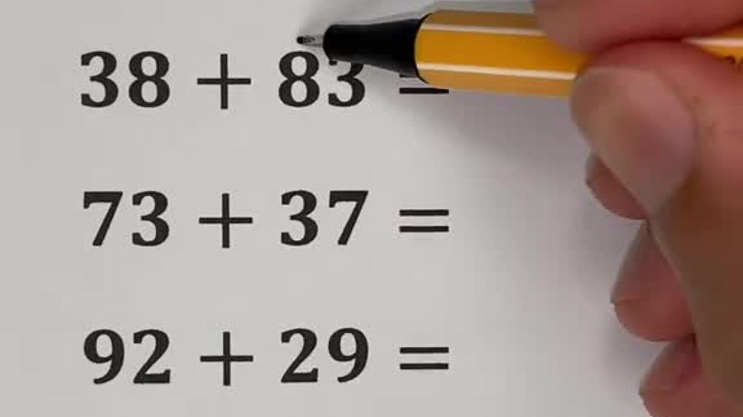 ⁣Smart and quick Addition