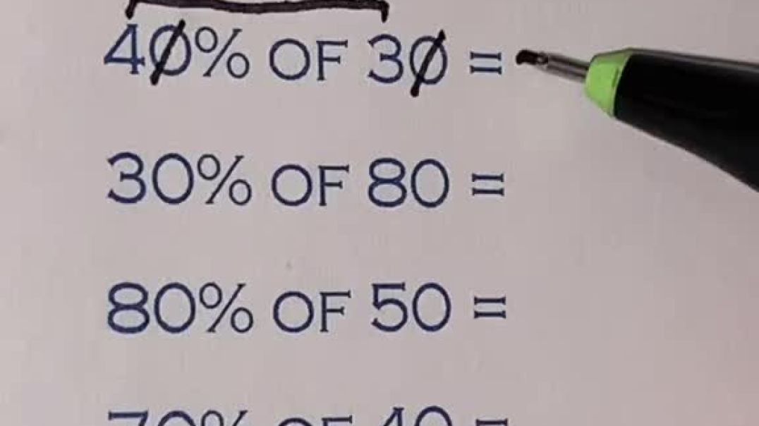 ⁣⁣Quick & Easy Math Tricks | Master Mental Math & Fast Calculations